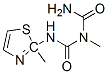 N,2-dimethyl-N'-2-thiazolyl-Imidodicarbonic diamide 结构式