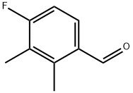 4-FLUORO-2,3-DIMETHYLBENZALDEHYDE 结构式
