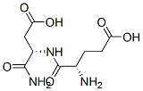 Nalpha-(L-alpha-glutamyl)-L-beta-asparagine 结构式