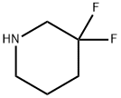 3,3-二氟哌啶盐酸盐 结构式