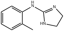 N-(2-Methylphenyl)-2-imidazolidinimine 结构式