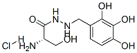 2'-(2,3,4-trihydroxybenzyl)-L-serinohydrazide hydrochloride 结构式