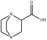 1,4-DIAZABICYCLO[2.2.2]OCTANE-2-CARBOXYLIC ACID 结构式