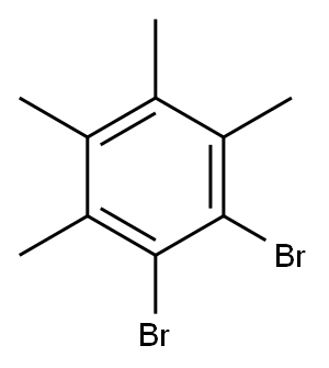 1,2-二溴-3,4,5,6-四氢甲基苯 结构式