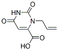 3-Allyl-1,2,3,6-tetrahydro-2,6-dioxo-4-pyrimidinecarboxylic acid 结构式