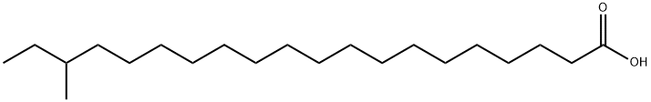 18-甲基二十(烷)酸 结构式