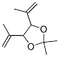 2,2-Dimethyl-4,5-bis(1-methylethenyl)-1,3-dioxolane 结构式