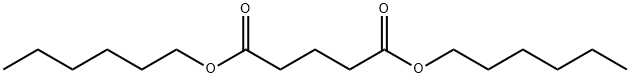 dihexyl glutarate 结构式