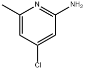 2-氨基-4-氯-6甲基吡啶 结构式