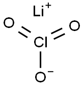 Chloric acid, lithium salt, hydrate (3:1) 结构式