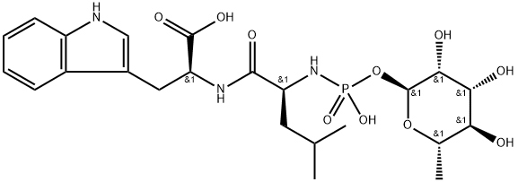 磷酰二肽 结构式