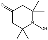 1-Hydroxy-2,2,6,6-tetramethyl-4-oxopiperidine 结构式