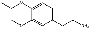 4-乙氧基-3-甲氧基苯乙胺 结构式