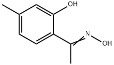 2'-Hydroxy-4'-methylacetophenone oxime 结构式