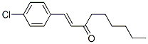 1-(4-Chlorophenyl)-1-nonen-3-one 结构式