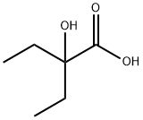 2-乙基-2-羟基丁酸 结构式