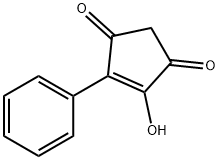 4-HYDROXY-5-PHENYL-4-CYCLOPENTENE-1 3- 结构式