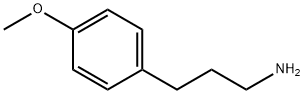 3-(4-甲氧基-苯基)-丙胺 结构式