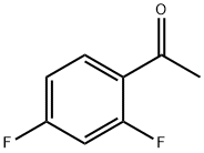2',4'-二氟苯乙酮 结构式