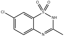 氯甲苯噻嗪 结构式