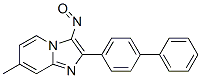 Imidazo(1,2-a)pyridine, 2-(1,1'-biphenyl)-4-yl-7-methyl-3-nitroso- 结构式