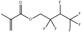 甲基丙烯酸六氟丁酯 结构式