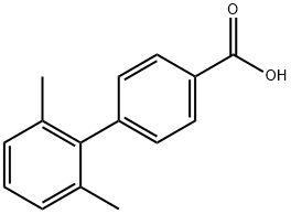 4-(2,6-二甲基苯基)苯甲酸 结构式