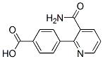 4-(3-(Carbamoyl)pyridin-2-yl)benzoic acid 结构式