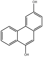 3,9-Phenanthrenediol (9CI) 结构式