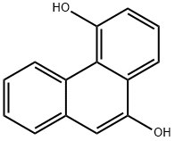 4,10-Phenanthrenediol (9CI) 结构式