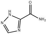 2H-1,2,4-三氮唑-3-甲酰胺 结构式