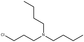 N-(3-氯丙基)二丁基胺 结构式