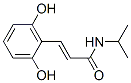 2-Propenamide, 3-(2,6-dihydroxyphenyl)-N-(1-methylethyl)- (9CI) 结构式