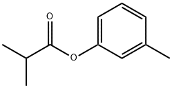 Propanoic acid, 2-Methyl-, 3-Methylphenyl ester 结构式