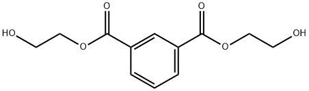 1,3-苯二羧酸1,3-双(2-羟乙基)酯 结构式
