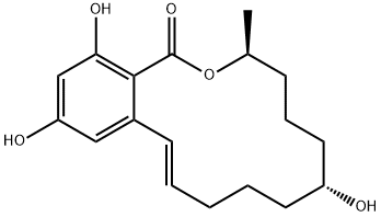 ALPHA-玉米赤霉烯醇 结构式