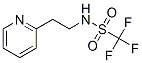 2-[2-(Trifluoromethylsulfonylamino)ethyl]pyridine 结构式