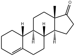 雌甾-4-烯-17-酮 结构式