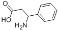 DL(±)-3-氨基-3-苯基-丙酸 结构式