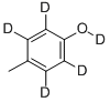 对甲酚-2,3,5,6-D4,OD 结构式