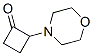 Cyclobutanone,  2-(4-morpholinyl)- 结构式