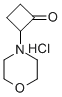 2-MORPHOLIN-4-YL-CYCLOBUTANONE HYDROCHLORIDE 结构式
