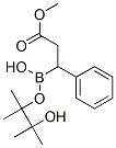 2-甲氧羰基-1-苯乙烯硼酸频哪酯 结构式
