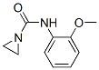 N-(2-Methoxyphenyl)-1-aziridinecarboxamide 结构式