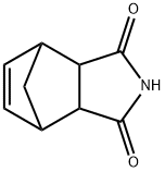 5-降冰片烯-2,3-二甲酰亚胺 结构式