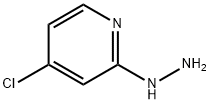 2-肼基-4-氯吡啶 结构式