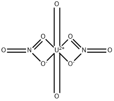 硝酸铀 结构式