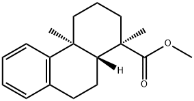 Methyl-trans deisopropyldehydroabietate 结构式