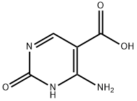 2-羟基-4-氨基嘧啶-5-羧酸 结构式