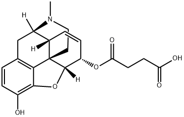 MORPHINE-6-HEMISUCCINATE 结构式